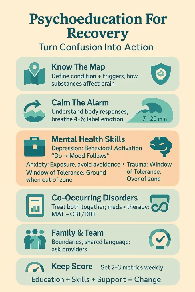 How Psychoeducation Can Support Recovery